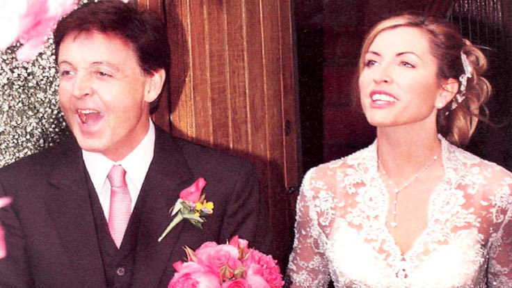 Paul McCartney and Heather Mills